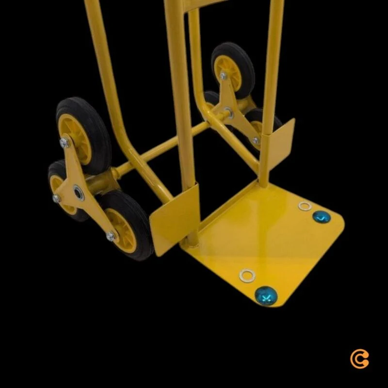 B-Ware Stanley Sackkarre Stahl Treppenkarre 200kg Handwagen Transportwagen gelb