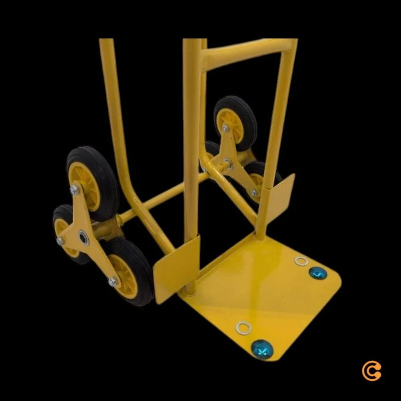 B-Ware Stanley Sackkarre Stahl Treppenkarre 200kg Handwagen Transportwagen gelb