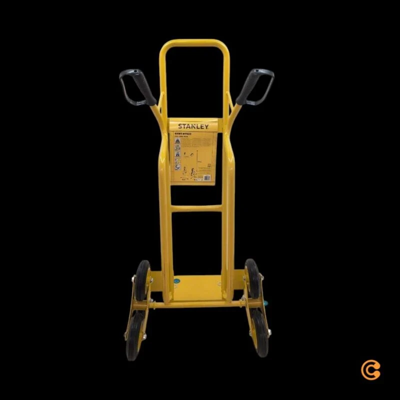 B-Ware Stanley Sackkarre Stahl Treppenkarre 200kg Handwagen Transportwagen gelb