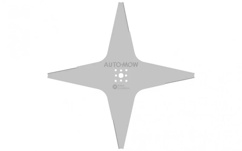 Ambrogio Roboter Messer - Ø25cm 4 Stern