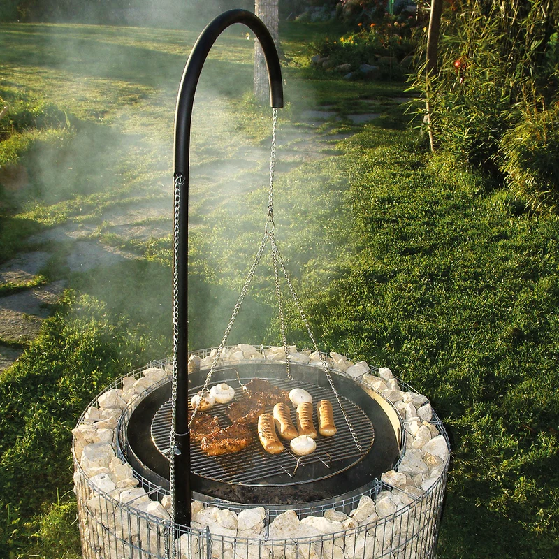 bellissa Feuer und Grillstelle inkl. Kohleschale Ø 92/72 cm H 40 cm
