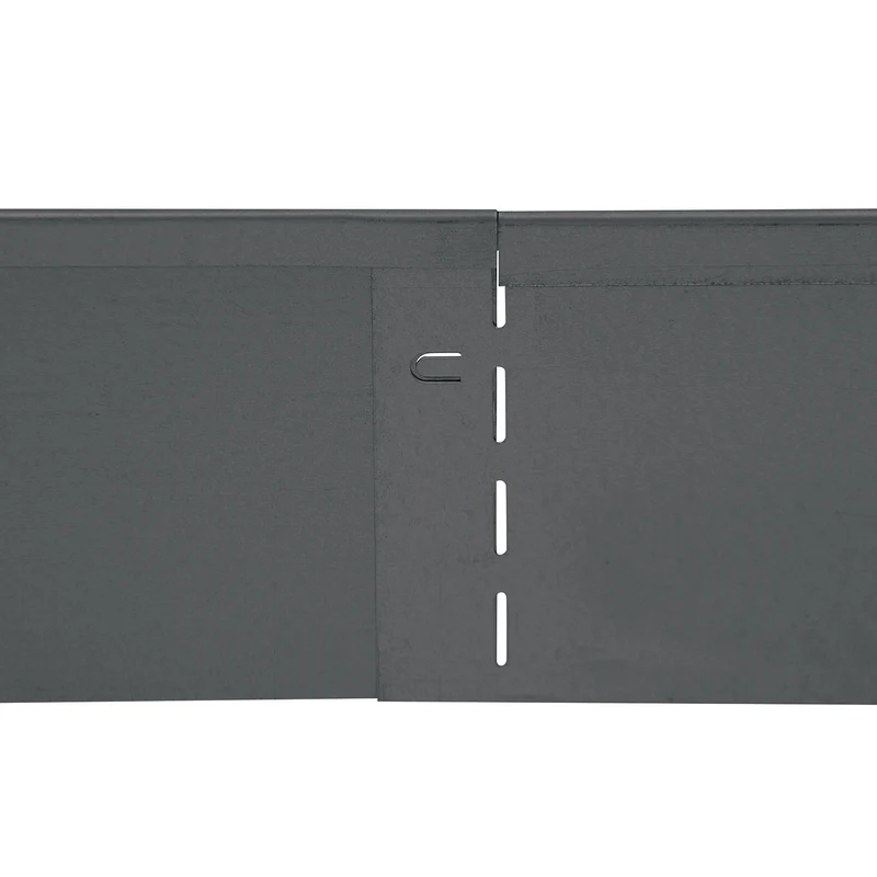 bellissa Rasenkante metall, anthrazit B118xH12,5 cm, Nutzlänge 115 cm