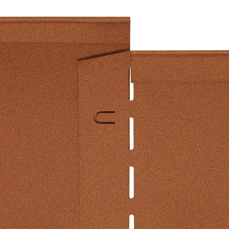 bellissa Rasenkante corten 118x13 cm, Nutzlänge 115 cm