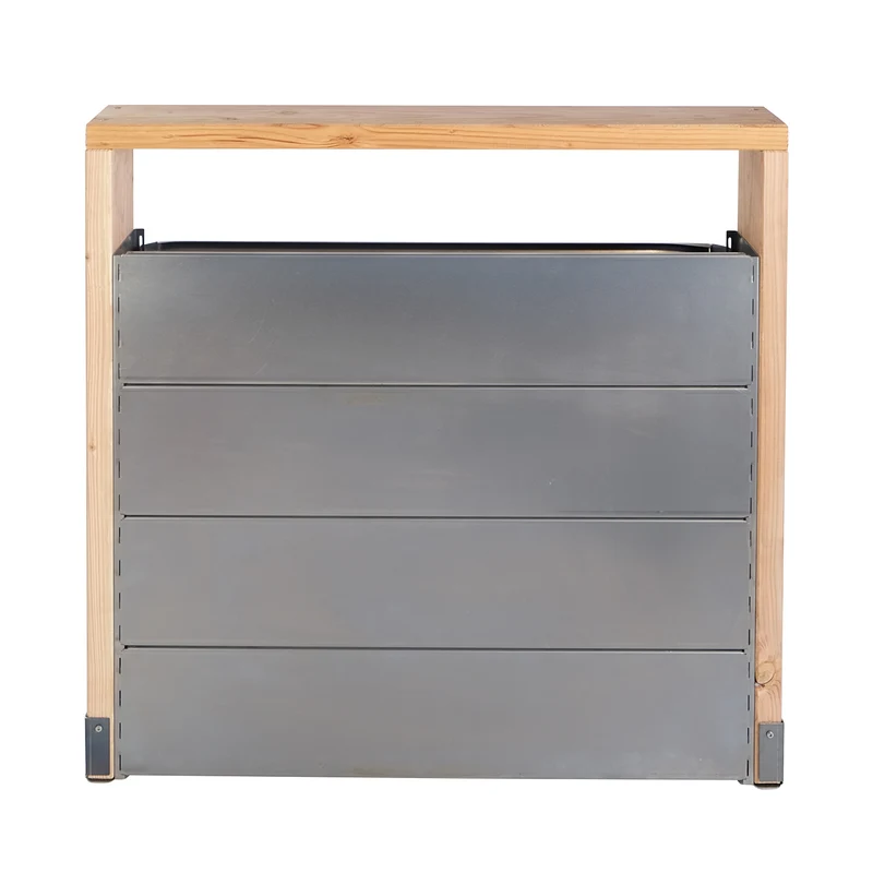 bellissa INALTO M4 vertikales Hochbeet einseitig bepflanzbar 100x32x100 cm