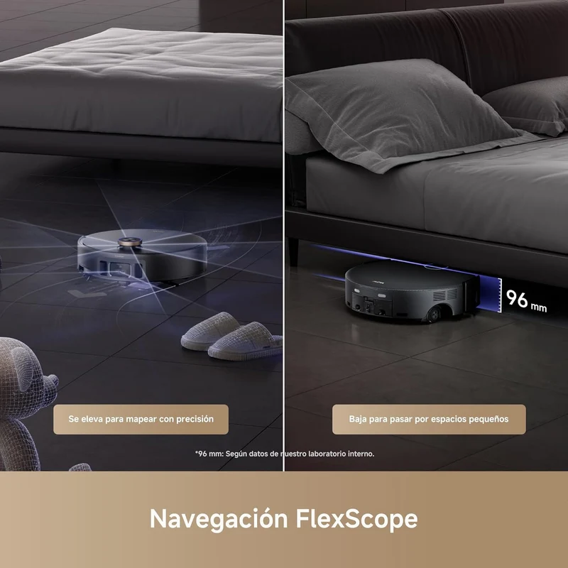 Mova – Z60 Ultra Roller Complete robot aspirador negro