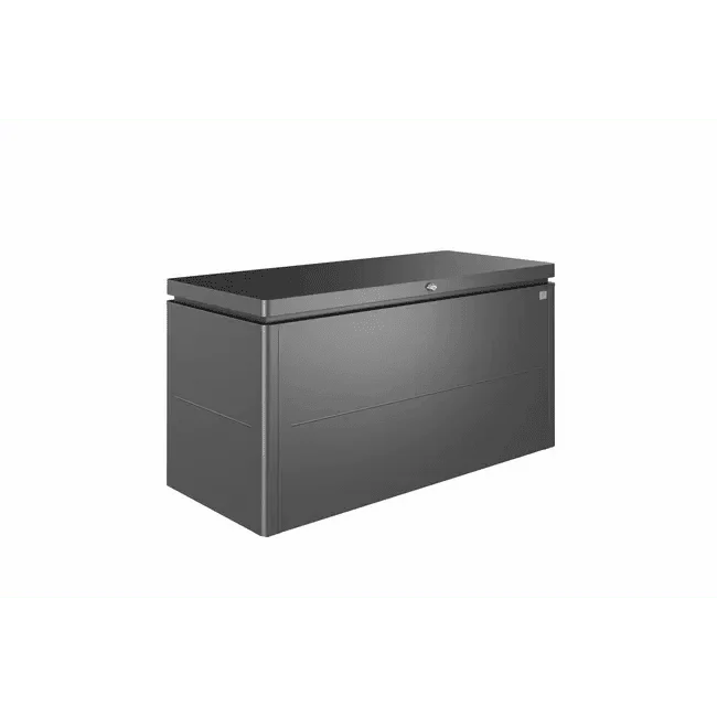 Biohort – LoungeBox Arcón de diseño Gris oscuro metálico