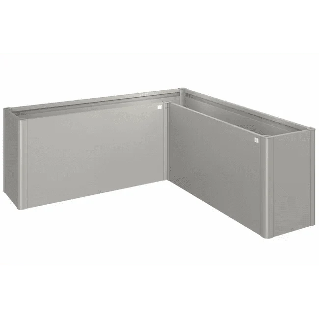 Biohort – Belvedere sistema elevado de cajas de cultivo de metal Gris cuarzo metálico