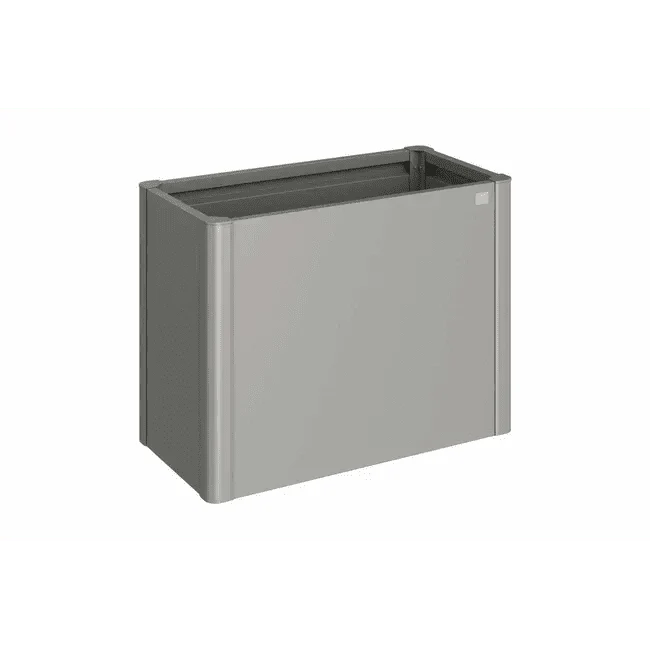 Biohort – Huerto urbano elevado de metal Gris cuarzo metálico