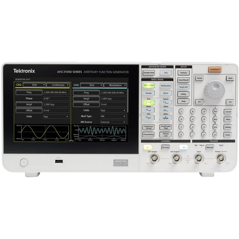 B-Ware Tektronix Funktionsgenerator Signalgenerator Arbiträr Touchscreen AFG31021