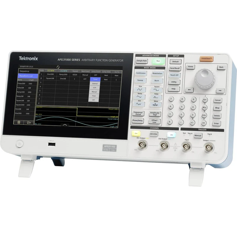 B-Ware Tektronix Funktionsgenerator Signalgenerator Arbiträr Touchscreen AFG31021
