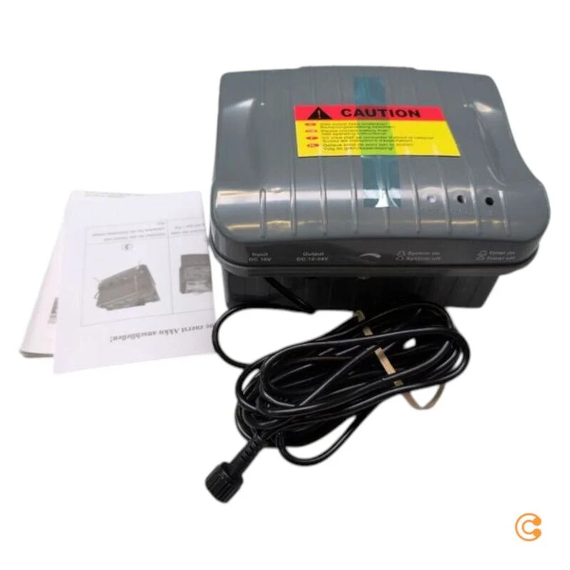 C-Ware Esotec Solar LED Teichpumpe Pumpenset Gartenpumpe Akkuspeicher 1500 l/h