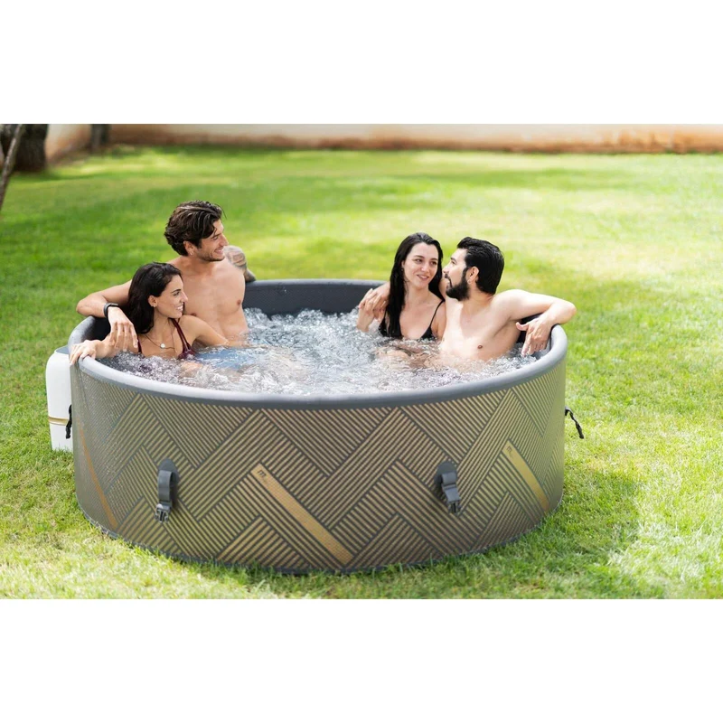 MSpa - Spa hinchable semirrígido circular Mono-Eco 4-6 personas