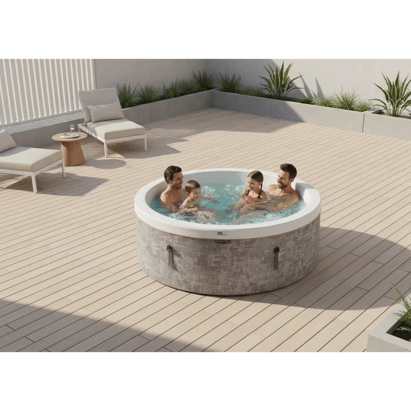 MSpa - Spa hinchable semirrígido circular Cocoon-Eco 4–6 personas