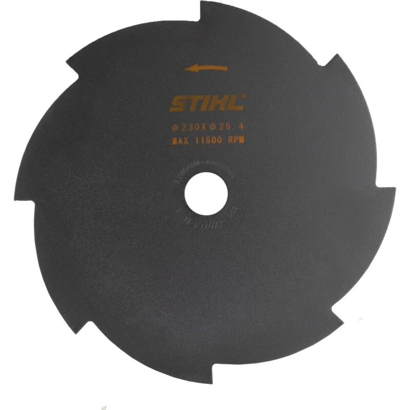 STIHL 8-Zahn Grasschneidemesser passend für FS-KM, FS 55, FS 55 R u. a.