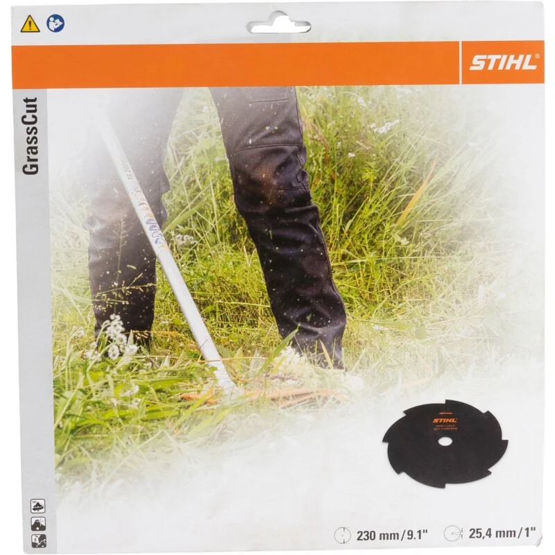 STIHL 8-Zahn Grasschneidemesser passend für FS-KM, FS 55, FS 55 R u. a.