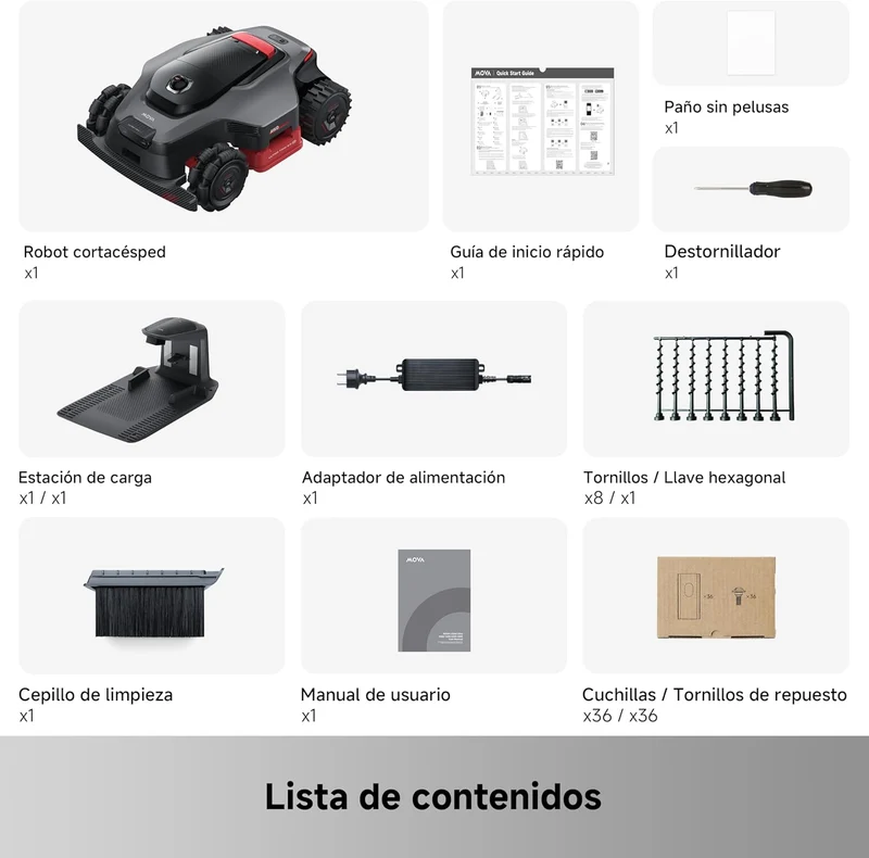 Mova – LiDAX Ultra 2000 robot cortacésped sin cable AWD