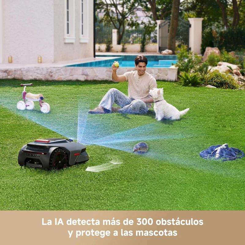 Mova – LiDAX Ultra 2000 robot cortacésped sin cable perimetral