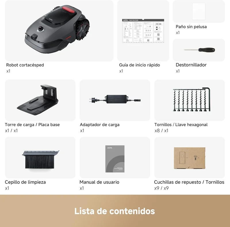 Mova – LiDAX Ultra 2000 robot cortacésped sin cable perimetral