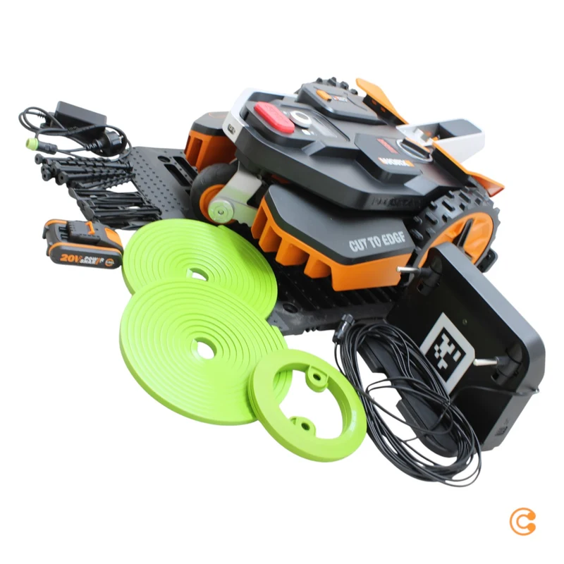 B-Ware WORX Akku-Mähroboter 20V Landroid Vision M600 18cm/600m² mit App Trimmer Robo497