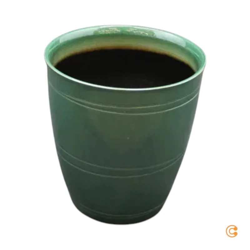 B-Ware Serax Blumentopf Pflanzgefäß Glazed Shades Lines Keramik Ø 26 cm SIEHE TEXT/FOTO