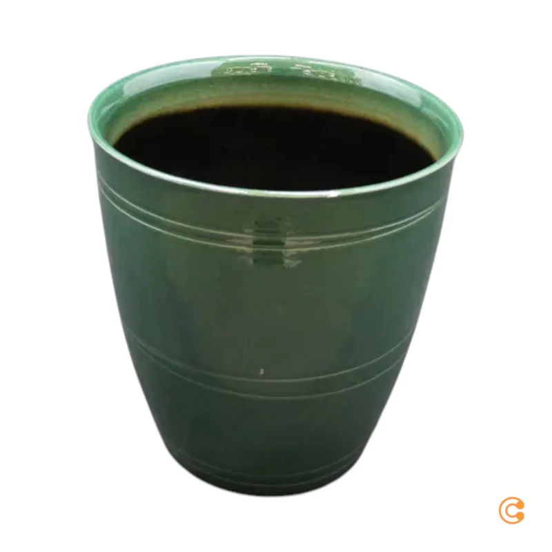 B-Ware Serax Blumentopf Pflanzgefäß Glazed Shades Lines Keramik Ø 26 cm SIEHE TEXT/FOTO