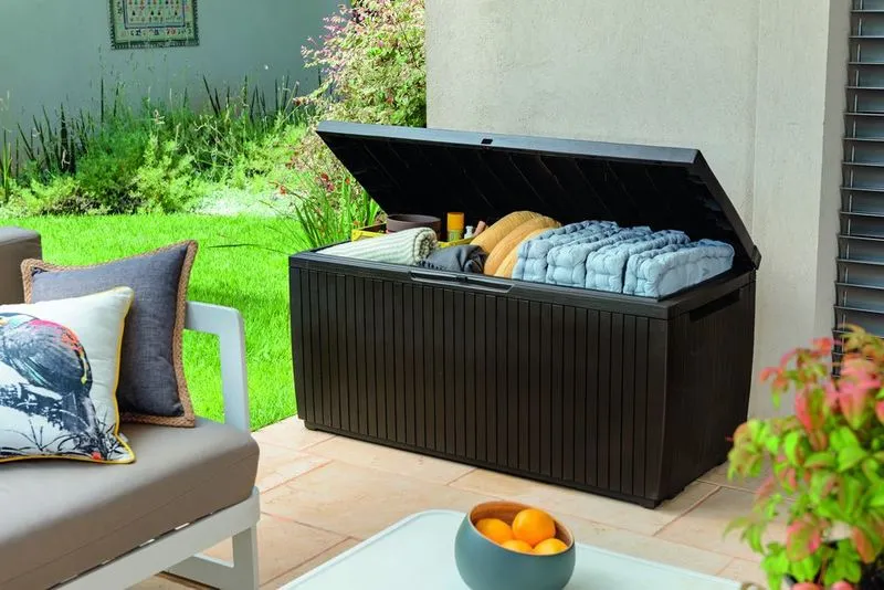 Keter - Arcón de exterior Springwood marrón