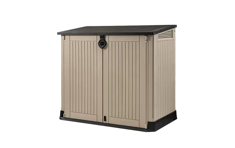 Keter - Cobertizo de exterior Store-It-Out Midi 880L topo/beige