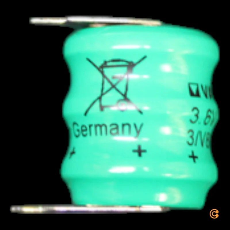 72x B-Ware Varta V3/80H-SLF ++/- Knopfzellen-Akku Knopfzelle Säule Akkupack 72 STÜCK