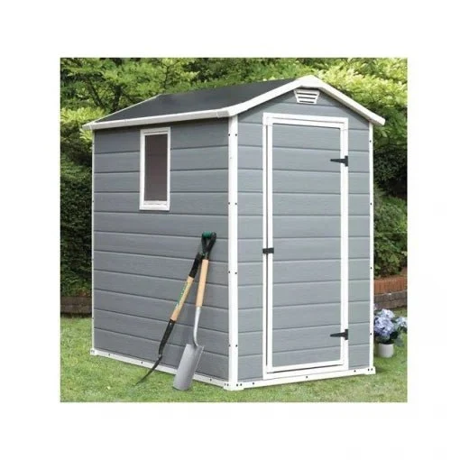 Keter - Caseta de exterior Manor 4x6 S gris