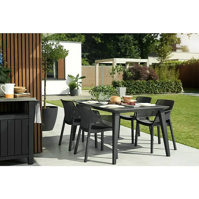 Keter - Silla de exterior Elisa grafito