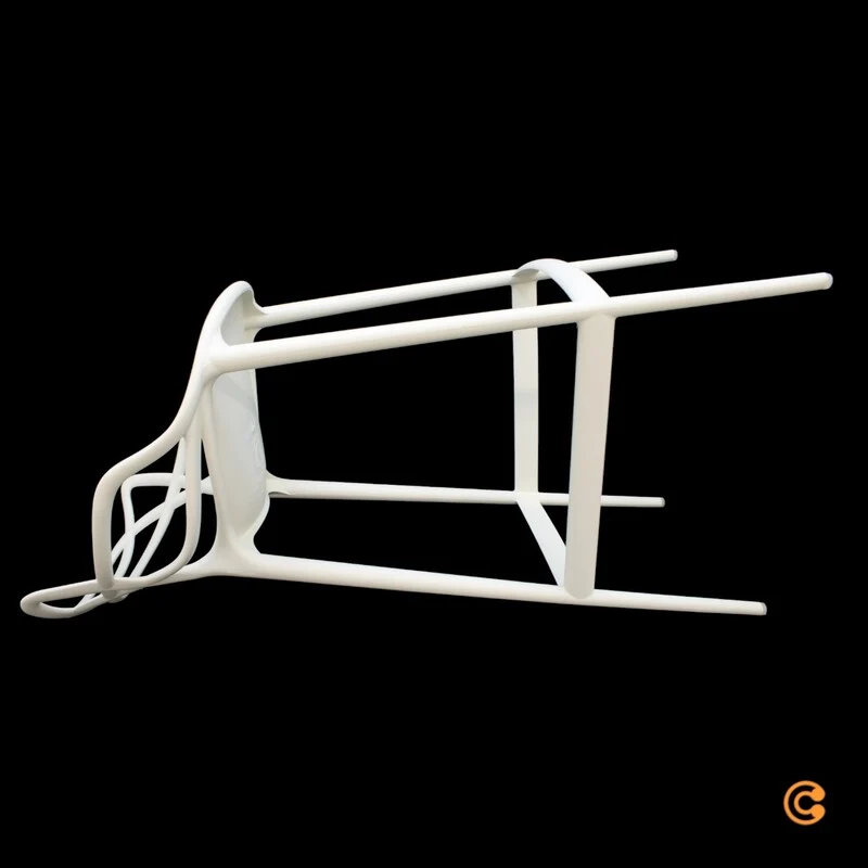 B-Ware Kartell Masters Barhocker Tresenstuhl Hocker Stuhl Barstuhl 75cm weiß