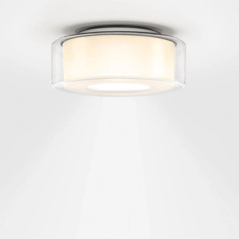 B-Ware Serien Lighting Ersatzteil Curling Größe M DL Glasschirm mit Reflektor zylinder