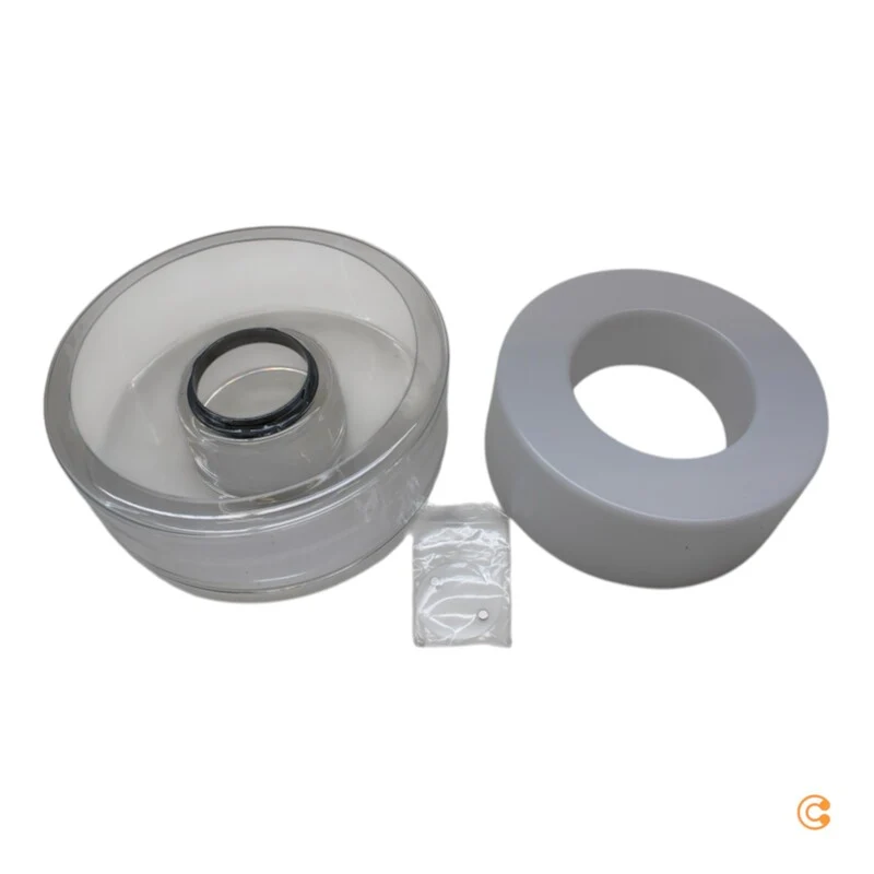 B-Ware Serien Lighting Ersatzteil Curling Größe M DL Glasschirm mit Reflektor zylinder