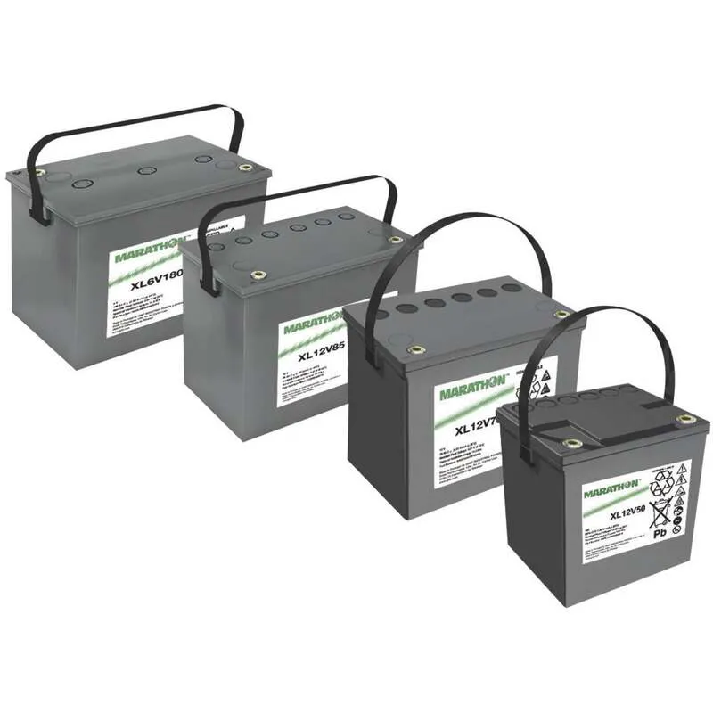 B-Ware GNB Marathon Blei Vlies Akku XL12V50 Bleiakku Wartungsfrei 220x219x172 mm M6 12V