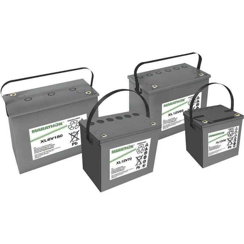 B-Ware GNB Marathon Blei Vlies Akku XL12V50 Bleiakku Wartungsfrei 220x219x172 mm M6 12V