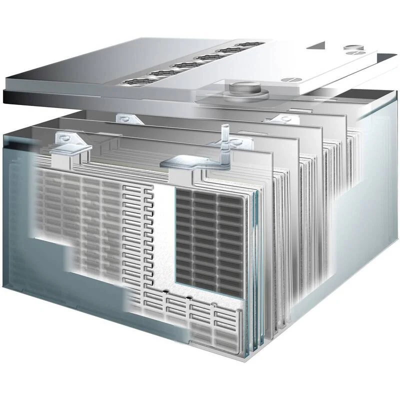 B-Ware GNB Marathon Blei Vlies Akku XL12V50 Bleiakku Wartungsfrei 220x219x172 mm M6 12V