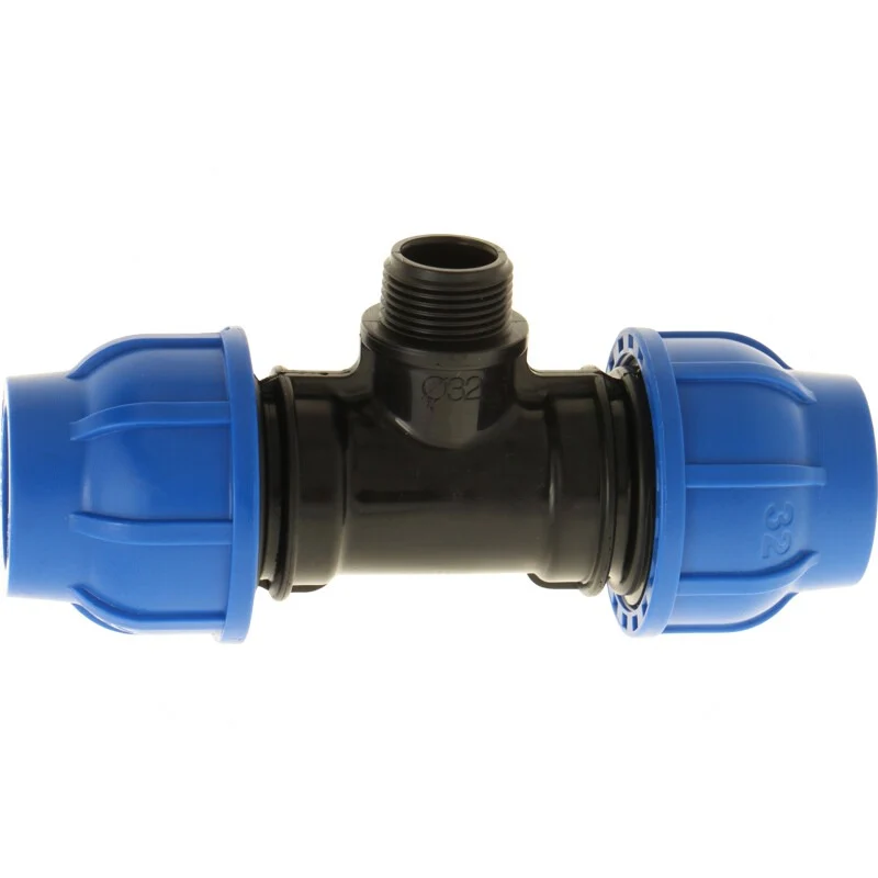 irritec VPE10 T-Stück mit AG-Abzweigung 32x3/4" x 3