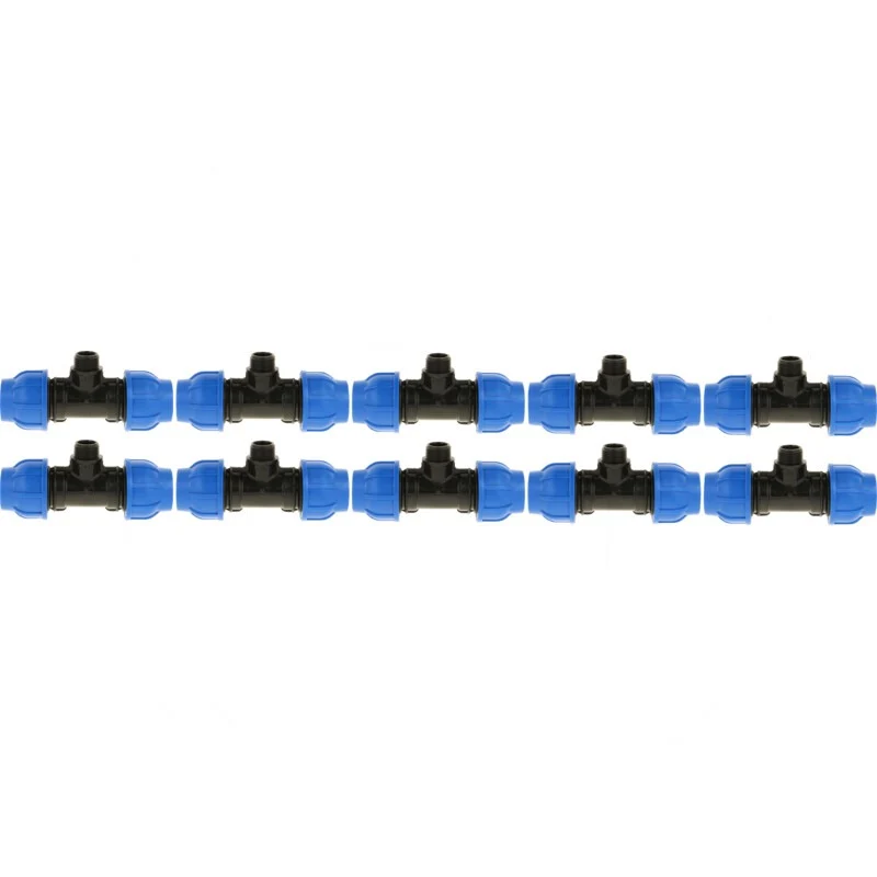 irritec VPE10 T-Stück mit AG-Abzweigung 25x3/4" x 2