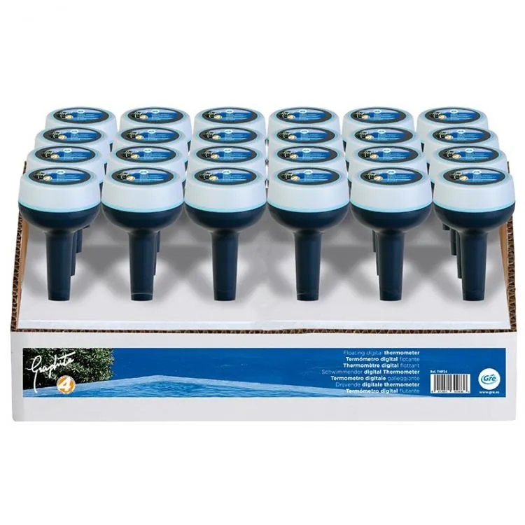 Gre Termómetro digital flotante Graphite Gre THP24 para piscina