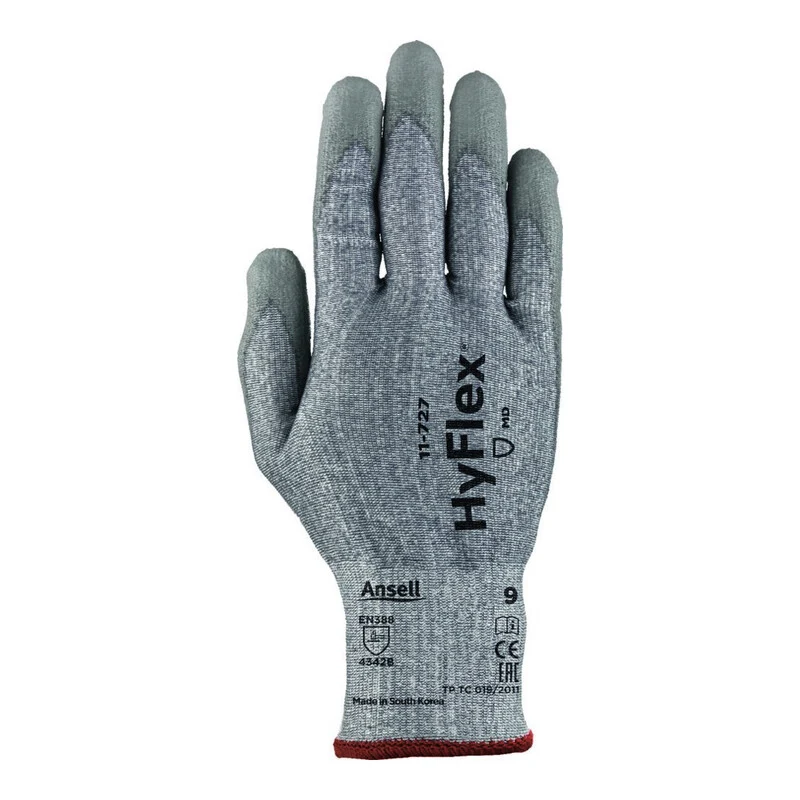 B-Ware Ansell Handschuh Schnittschutz Arbeitshandschuh HyFlex 11-727 Größe 7 12 Paar
