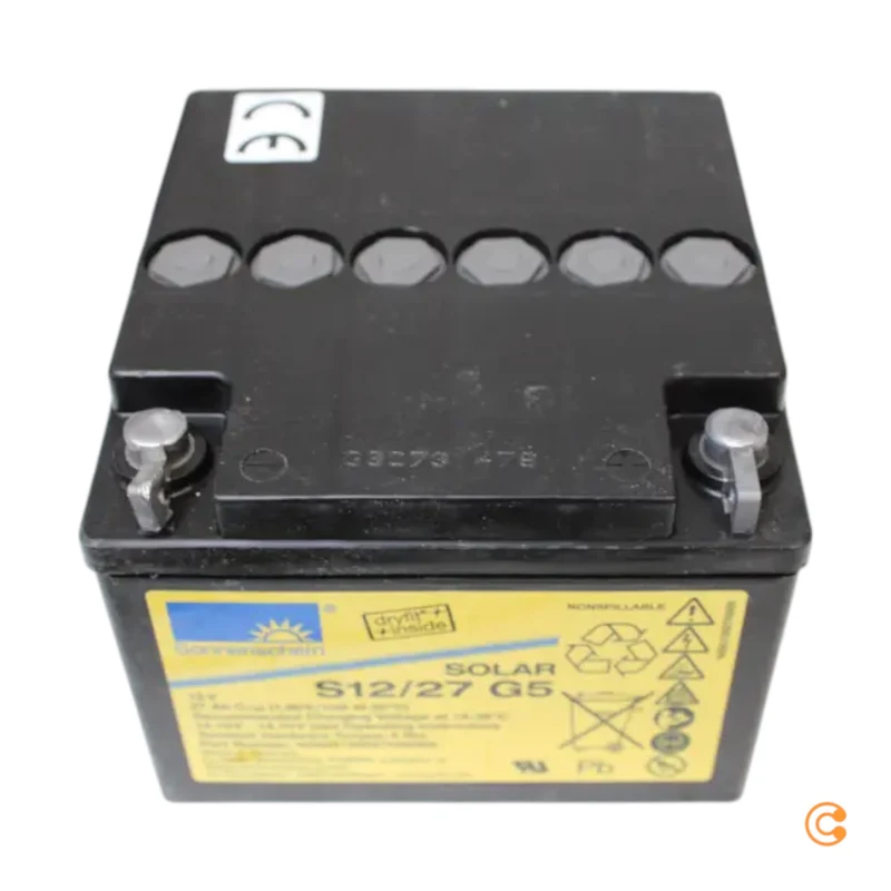GNB Sonnenschein dryfit S12/27 G5 NGSO120027HS0BA Solarakku 12 V SIEHE TEXT/FOTO