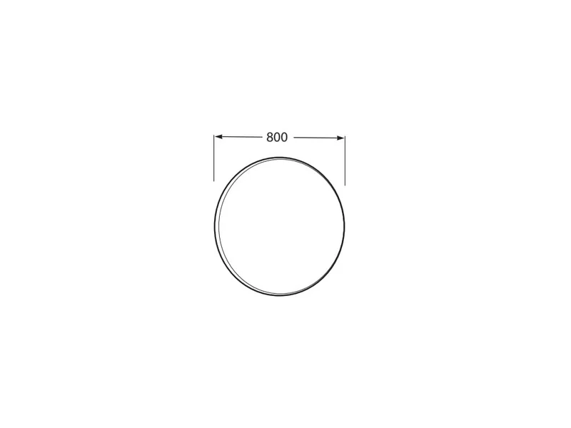 Roca - Espejo Luna circular