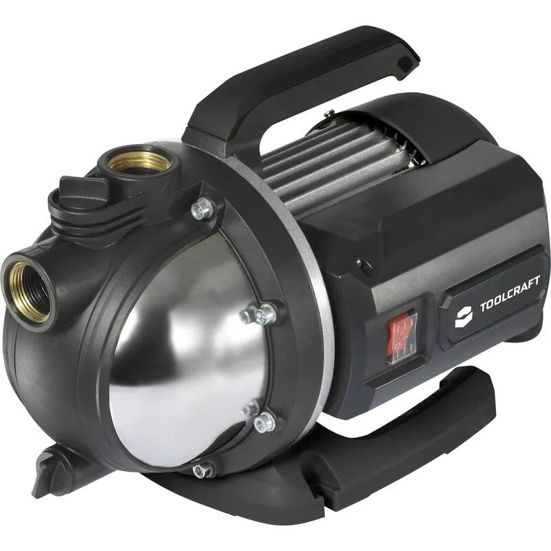B-Ware Toolcraft Gartenpumpe Wasserpumpe 7000l/h 48m Druckpumpe IPX4 1100W kompakt