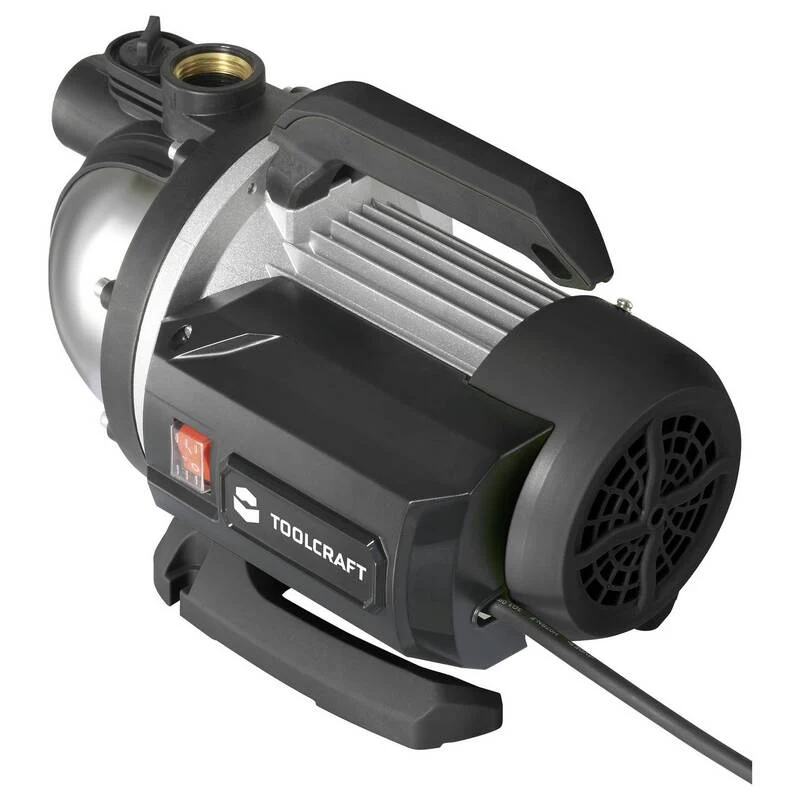 B-Ware Toolcraft Gartenpumpe Wasserpumpe 7000l/h 48m Druckpumpe IPX4 1100W kompakt
