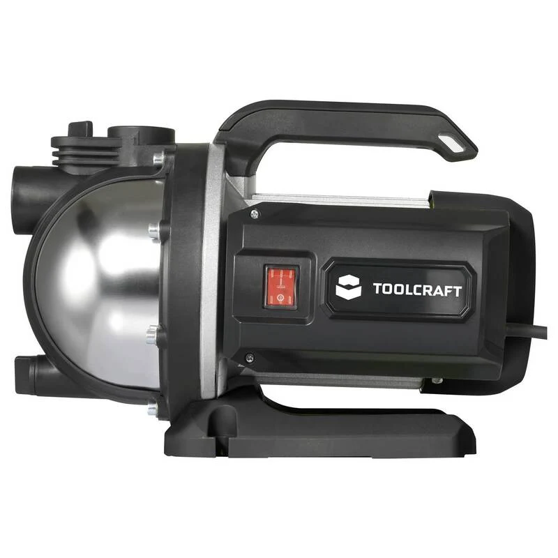 B-Ware Toolcraft Gartenpumpe Wasserpumpe 7000l/h 48m Druckpumpe IPX4 1100W kompakt