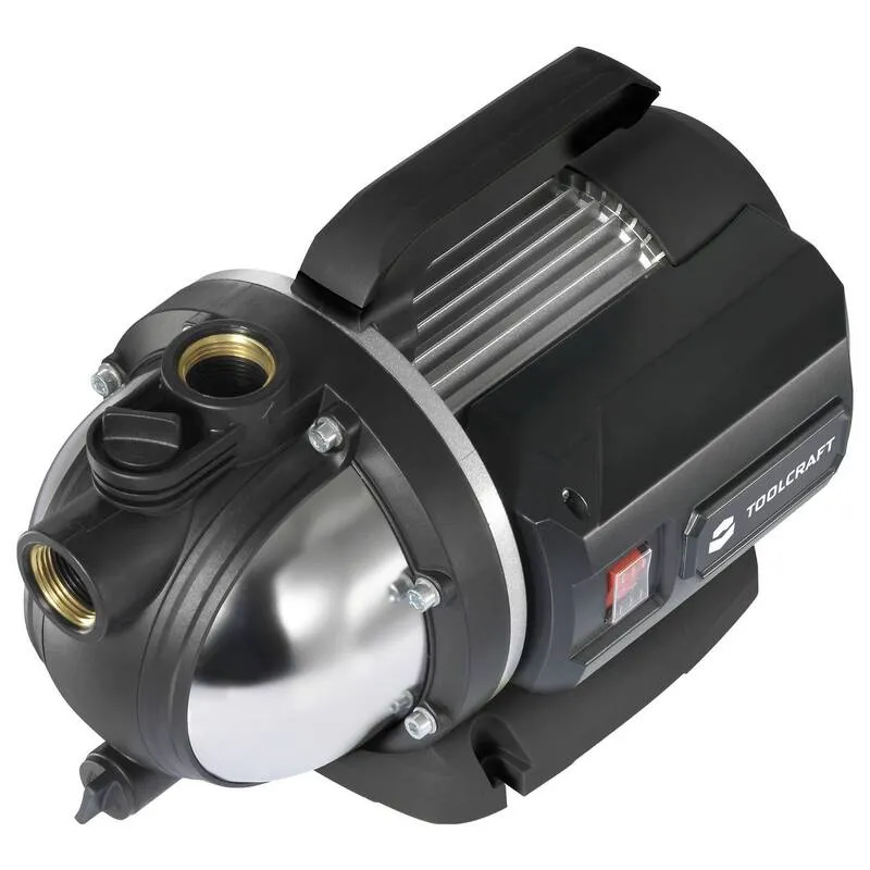 B-Ware Toolcraft Gartenpumpe Wasserpumpe 7000l/h 48m Druckpumpe IPX4 1100W kompakt