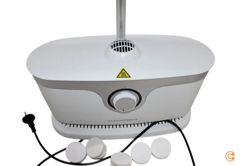 B-Ware Bügelgerät CleanMaxx Hemdenbügler für Hemden und Blusen 1800W weiß 585x162mm