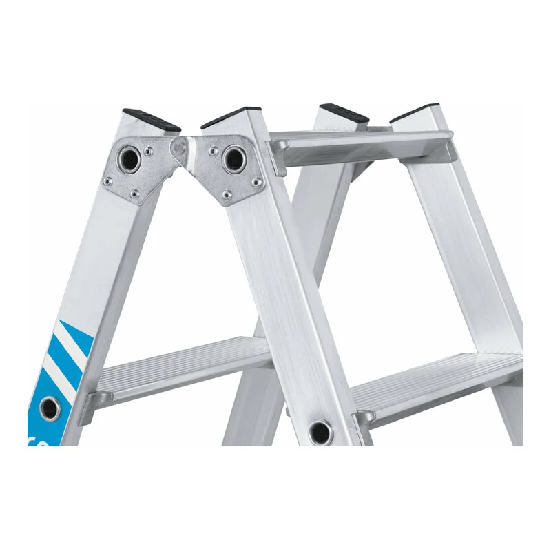 B-Ware ZARGES Stufen-Stehleiter Nova B 2x3 Stufen rutschsicher 5,8kg Arbeitshöhe 2,1m