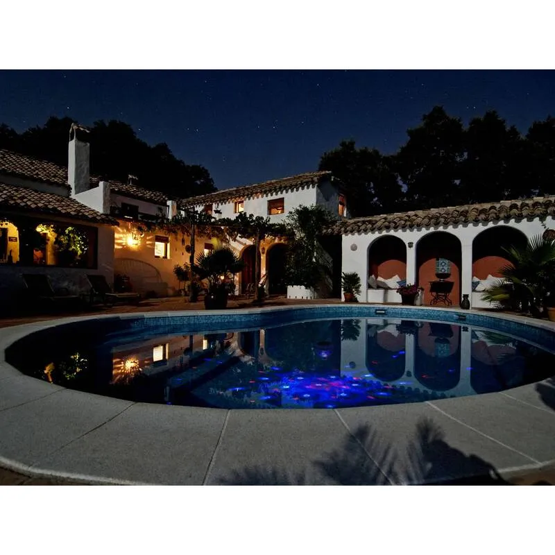B-Ware Eurolite Poolbeleuchtung LED Schwimmbadlampe transparent schwimmend 120mm Ø142mm
