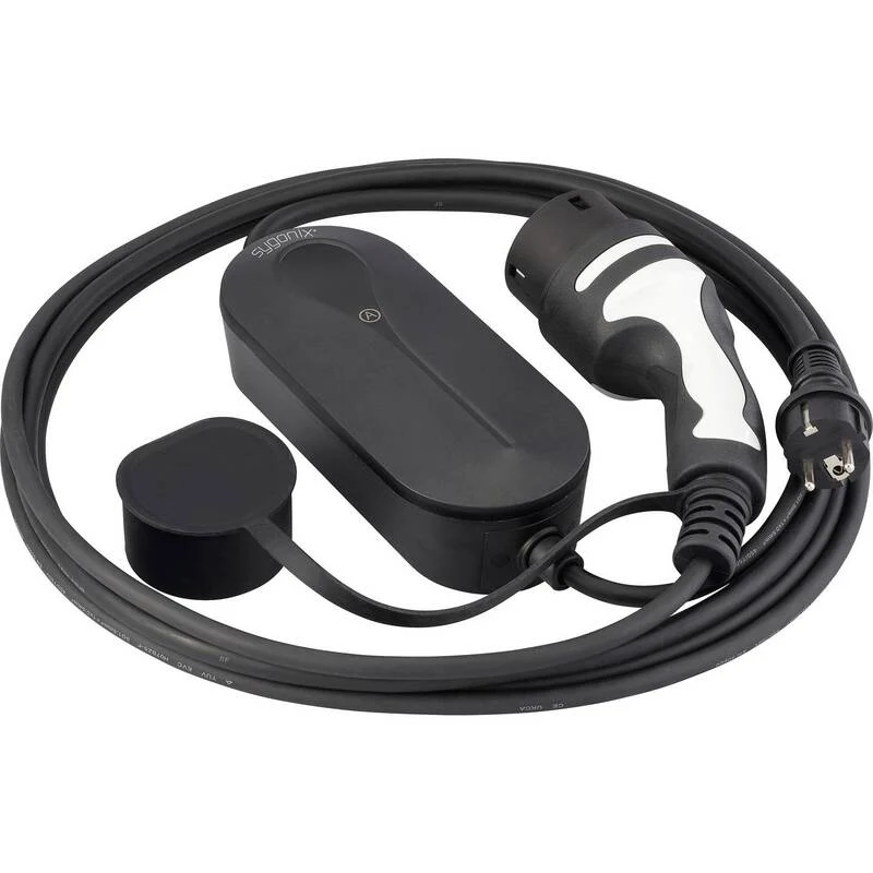 B-Ware Sygonix Mobile Ladestation Typ 2 10A 2,3kW IP66 Elektrofahrzeug Ladegerät Kabel